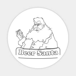 Beer Santa Design 3 Magnet